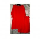 6X - Crew Neck Jersey Knit Shorts Set - RED