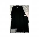 5X - Crew Neck Mesh Shorts Set - BLACK