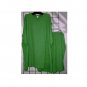 8X - Crew Neck Ribbed Shorts Set - GREEN