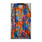 5x - V-neck Shorts Set - RED/BLUE/YELLOW/PURPLE TIE-DYE
