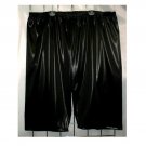 6X - Capri Pants - BLACK VINYL-LOOK