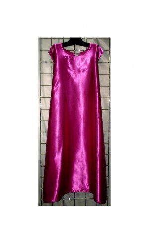 8X - Satin Slip Dress - DARK LAVENDER