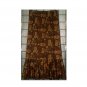 10X - Ruffle Bottom Skirt - BROWN FLOWER PRINT