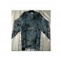 6X - Slinky Elvira-sleeve Top - GRAY TIE-DYE