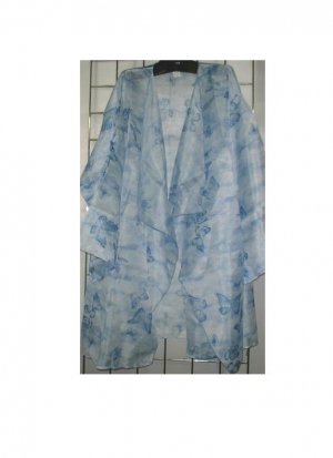 9X - Sheer Diva Jacket - BLUE BUTTERFLY