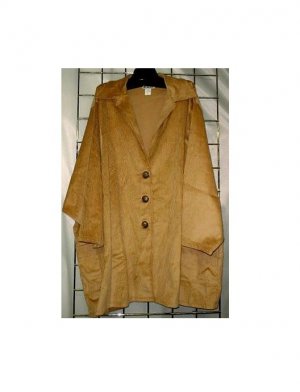 4X - Cordoroy Blazer - RIBBED BEIGE