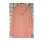ONE SIZE - Light-weight Knit Duster w/ Hood - PINK
