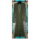 ONE SIZE PLUS - Fleece Robe - OLIVE GREEN