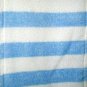 Wash Cloth (specially made for plus size people) - BLUE/WHITE STRIPE