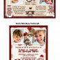 Sock Monkey Birthday TWINS Invitation invite Digital File (choose from 8)