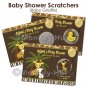 Baby Shower Scratch Off Card Ticket Game Favor - 40 personalized cards