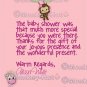 Jungle Jill Baby Shower Thank You Card Girl JJ (DIGITAL)