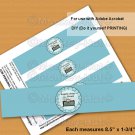 Water Bottle Labels Monkey Baby Shower CJB blue (Digital file)