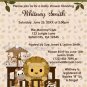LION Baby Shower Invitation Nali Jungle NJL (DIGITAL)