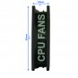 Compaq Cooling Fan Presario SR1969ES Desktop Computer Fan Case Cooling 92x25mm