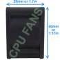 Everflow R124028BU Rack Mount Server Fan 40x40x28mm 4-pin/4-wire PWM Cooling Fan