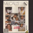 McCall's 3205 8 Bows and 13 Collars Misses and Girls Sewing Pattern Marti Michell designer