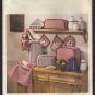 McCall's 4090 Crafts Kitchen Essentials Sewing Pattern 13 Different Kitchen Items