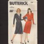 Butterick 4540 UNCUT Misses Button Front Dress Fast and Easy 18-20-22 Bust 40 42 44 1980s