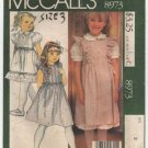 Children's Jumper, Blouse and Petticoat or Skirt McCall's 8973 Laura Ashley Size Child 3 1980s