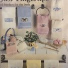 Just Fingertips 10 Borders for the Bath Cross Stitch Leisure Arts Leaflet 485
