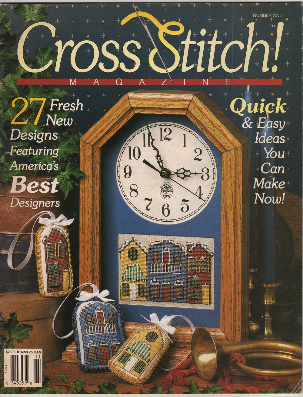 Cross Stitch! Magazine Number One October - November 1990