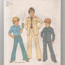Simplicity 7282 Boys' Shirt and Pants Sewing Pattern Uncut Size 6 Chest 25 Vintage 1975
