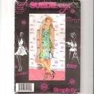 Simplicity 2220 Misses Wrap Dress or Top and Belt 3 bodice options Suedesays Flirty! Size D5 4-12