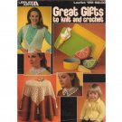 Great Gifts to Knit and Crochet - Leisure Arts Leaflet 192 – 13 different patterns