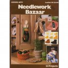 Needlework Bazaar Leisure Arts Leaflet 135 25 Projects Crochet, Knitting, Cross Stitch, Needlepoint