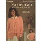 Two By Two Sweater Sets To Knit Leisure Arts Leaflet 398 Designed by Susie Rush 4 designs