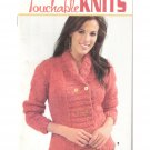 Touchable Knits : 4 Fashionable Designs  Leisure Arts little books 75132