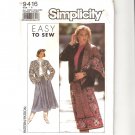 Simplicity 9416 Misses Pull-on Skirt, Scarf & Lined Jacket Sizes 6-20 Bust 31-42