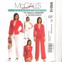 McCall's M5818 The Perfect Wardrobe Lined Jacket, Dress Pants Palmer/Pletsch Size 12-20 Bust 34-42