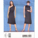 Vogue 2551 Misses Dress two different styles Designer Anna Sui UNCUT Sewing Pattern Size 6 8 10