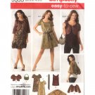 Simplicity 3533 Uncut Misses Dress or Top Jacket in two Lengths Shrug Bag Sewing Pattern Size 6-14