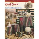 Southwest Bath Collections Quick Count Plastic Canvas Annie's Attic 53001 6 pc set 3 styles