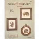 Wildlife Sampler V Raccoon Rabbit Turtle Country Cross-Stitch by Joyce Bailey Mini-Album 5