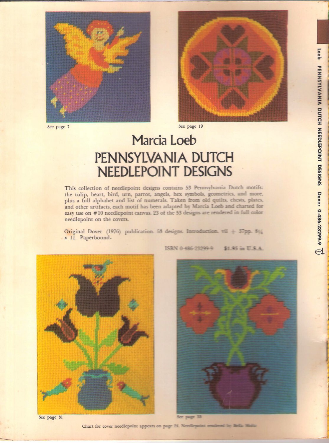 Pennsylvania Dutch Needlepoint Designs adapted by Marcia Loeb 53