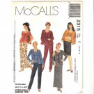 McCall's 2315 Misses Cardigan Top Pull-on Pants & Pull-on Bias Skirt Sz 10 - 14 UNCUT Sewing Pattern