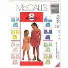 McCall's P299 Uncut Child's Tops Shorts and Skort Sets 8 different looks Size 3 4 5 Sewing Pattern