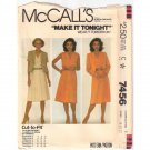 McCall's 7456 Uncut Misses Jacket and Dress Sewing Pattern Size 8 10 12 Make it Tonight