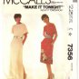 McCall's 7356  Pullover Dress Size Medium Cut Sewing Pattern Make it Tonight