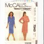 McCall's 7243 Uncut Misses Pullover Dress Sewing Pattern Size 14  Make It Tonight 1980