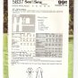 Butterick See & Sew 5837 UNCUT Misses Jumpsuit Sewing Pattern Size 12 wrap front 1970s