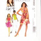 McCall's M5802 Uncut Top, Dresses & Sash Sewing Pattern Misses size 14-18 Hilary Duff 5802 © 2009