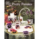Pretty Pansies Plastic Canvas 8 projects by Kathy Wirth American School of Needlework 3152