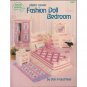 Fashion Doll Bedroom Plastic Canvas American School of Needlework 3060 fits 11Â½ dolls ASN