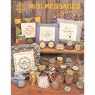 Mini Messages by Dafni 18 Counted Cross Stitch Designs by Gloria & Pat Leaflet 5