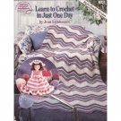 Learn to Crochet in Just One Day by Jean Leinhauser  ASN 1146 Right Hand Version